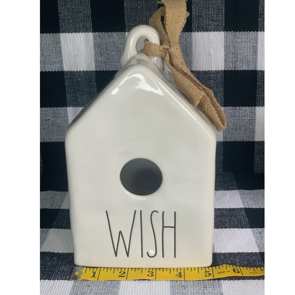 Rae Dunn “WISH” Birdhouse🕊🏠